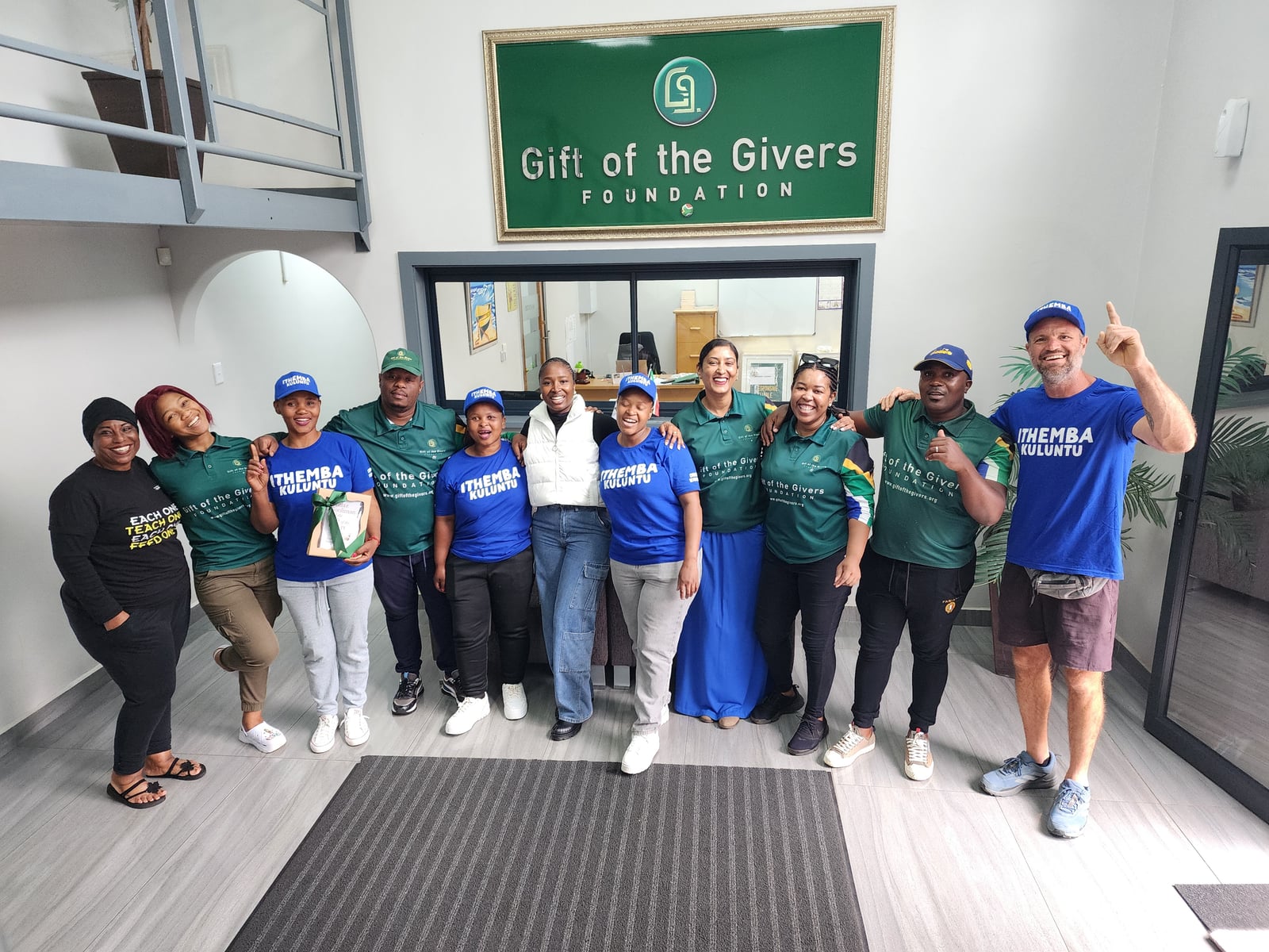 iThemba Kuluntu with Gift of the Givers partners