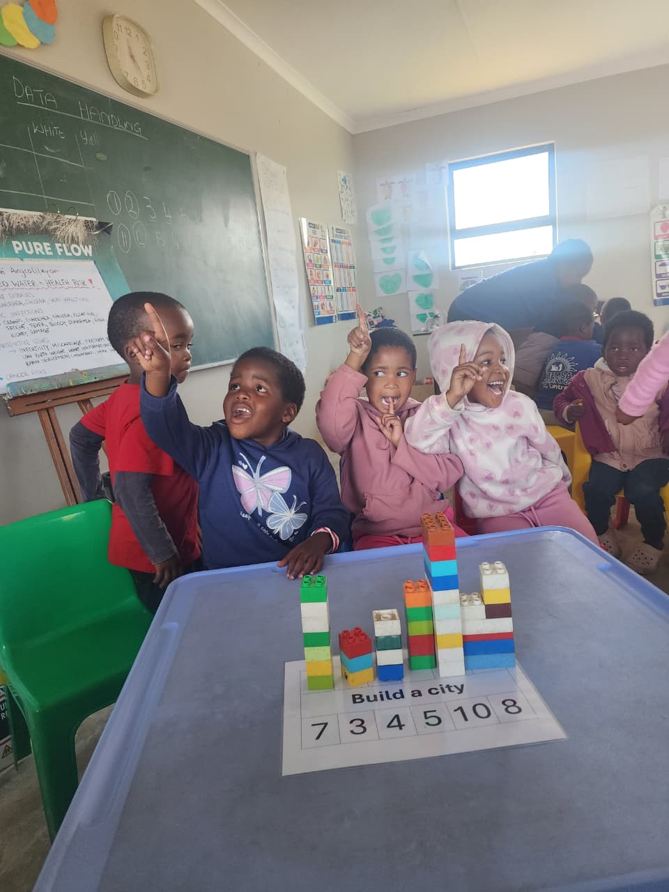 Early numeracy activity with 4 to 5 year olds