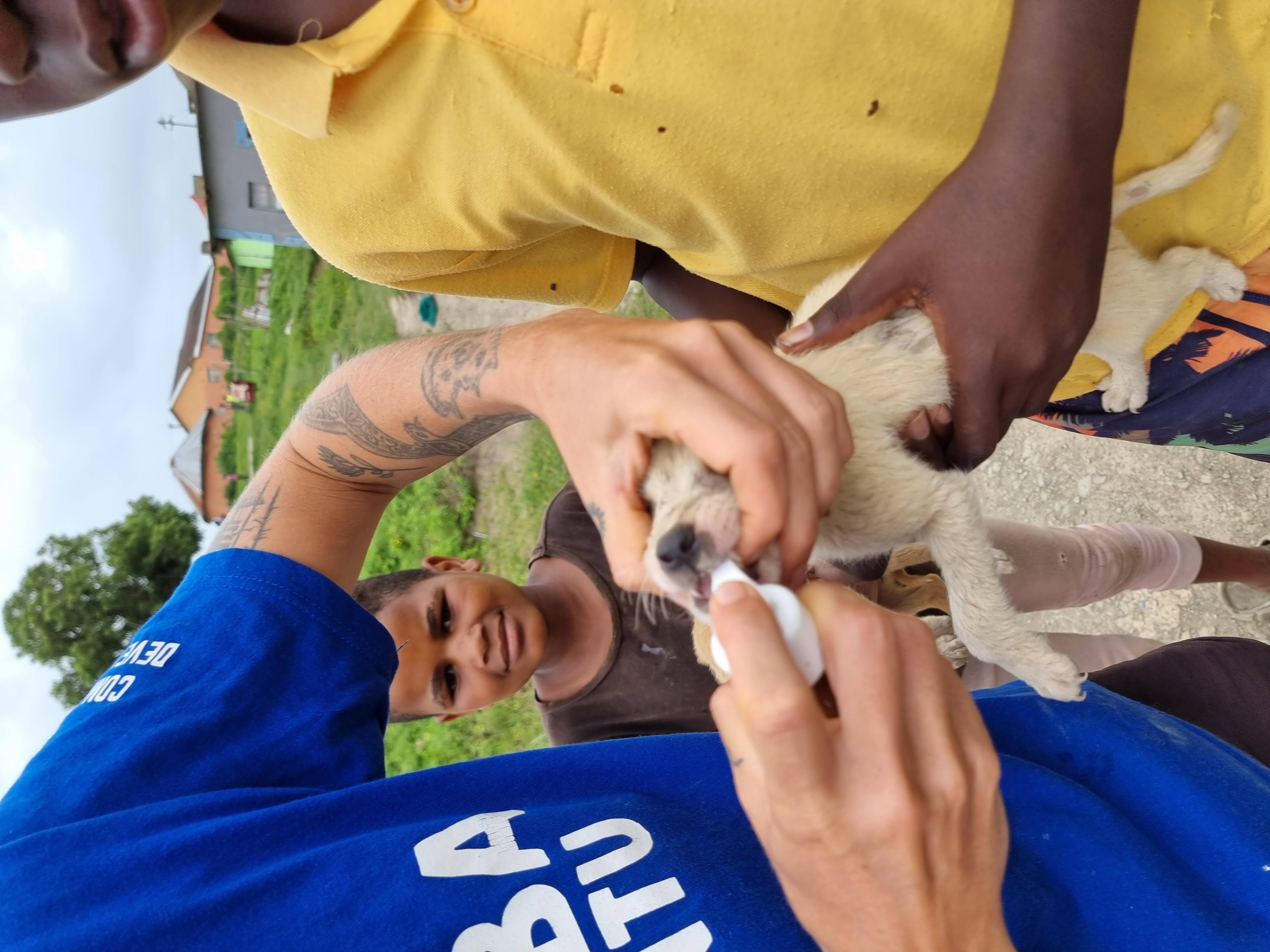 Parasite control in the village