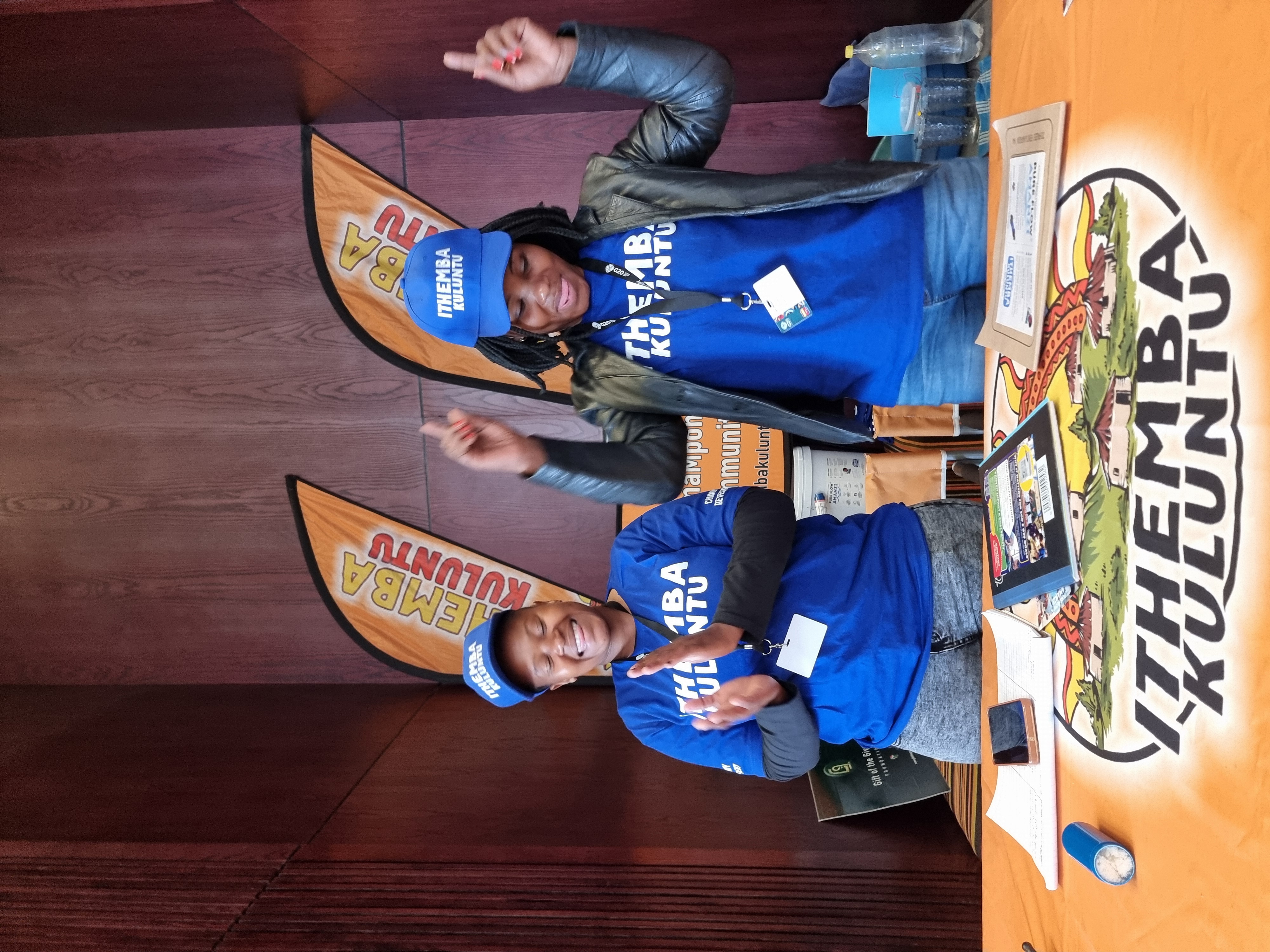 PureFlow Amanzi team at the G20 Indaba booth