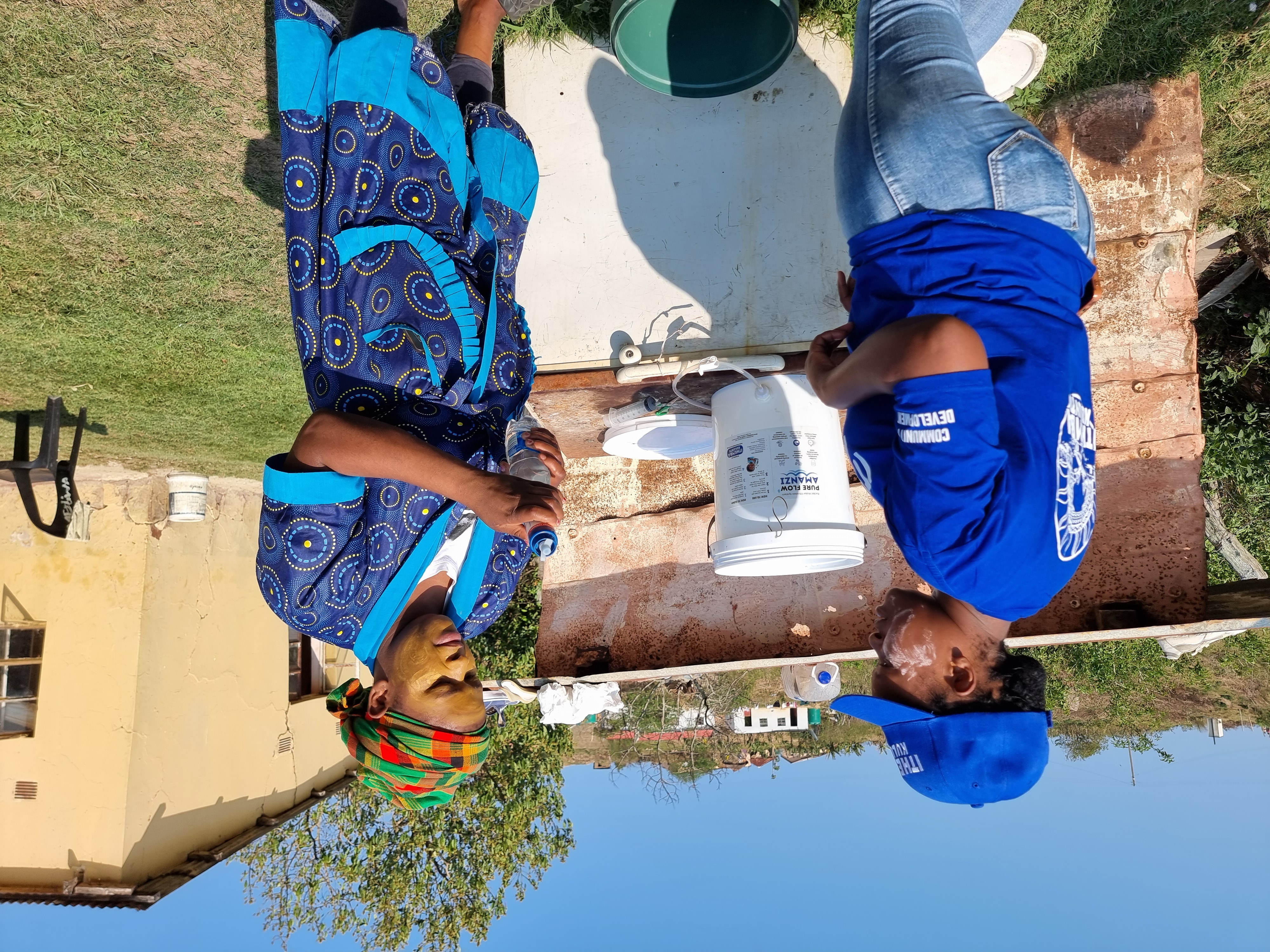 Resident receiving filter maintenance training